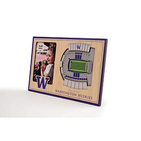 NCAA Washington Huskies 3-D Stadium Views Picture Frame