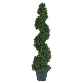 Nearly Natural 3' Cedar Spiral Silk Tree