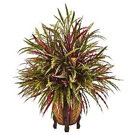 Nearly Natural 30" Autumn Grass Arrangement
