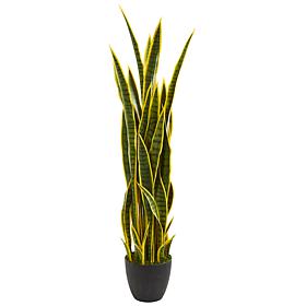 Nearly Natural 4' Sansevieria Artificial Plant