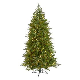 Nearly Natural 6 Ft. Vienna Fir Christmas Tree with 400 Lights