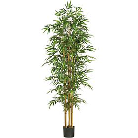 Nearly Natural 75" Bamboo Silk Tree