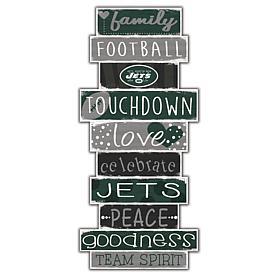 New York Jets Celebrations Stack 24" Sign 