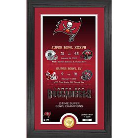 NFL Tampa Bay Buccaneers "Legacy" Bronze Coin Photo Mint