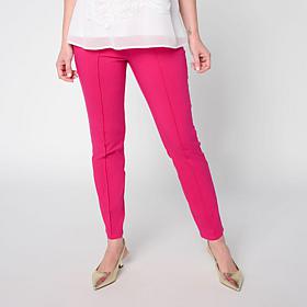 Nina Leonard Narrow Leg Pant with Seam Detail