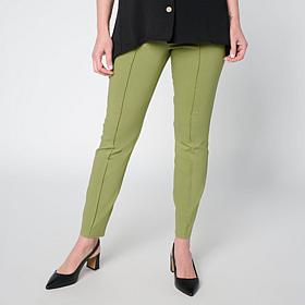Nina Leonard Narrow Leg Pant with Seam Detail