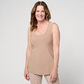 Nina Leonard Reversible Jersey Knit Tank