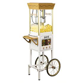 Nostalgia NKPCRTCD8IVY 53" Popcorn Cart