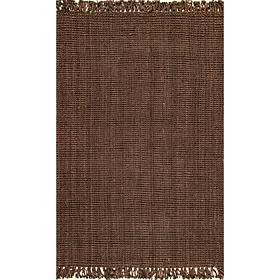 nuLOOM 7' 6" x 9' 6" Daniela Farmhouse Chunky Jute Area Rug 