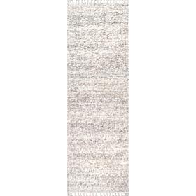 nuLOOM Brooke 2' 6" x 6' Shag Tasseled Area Rug 