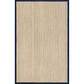 nuLOOM Elijah Farmhouse Seagrass Area Rug 5' x 8' Navy