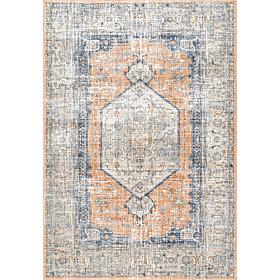 nuLOOM Jacquie Vintage Floral Area Rug - 8' x 10' Peach