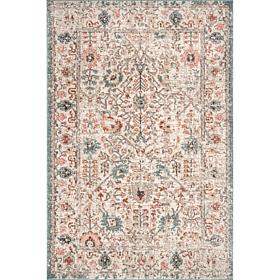 nuLOOM Lenore Vintage Floral 4' x 6' Area Rug 