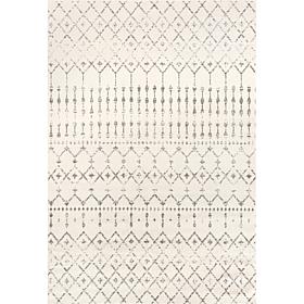 nuLOOM Moroccan Blythe Area Rug - 3' x 5' Gray