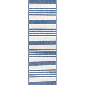 nuLOOM Robin Multi Stripe Indoor/Outdoor Area Rug 