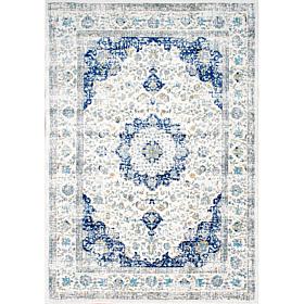 nuLOOM Verona Vintage Persian Area Rug - 3' x 5' Blue