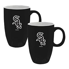 Official MLB 15oz Ceramic Team Spirit Mug - 2-Pack