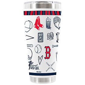 Official MLB 30oz Stainless Steel Tumbler Red Sox