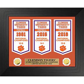 Officially Licensed Clemson Univ. Ntl Champ Deluxe Collection - Tigers