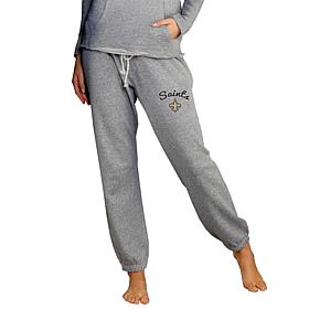 Officially Licensed Concepts Sport Ladies' Knit Jogger Pant-Saints