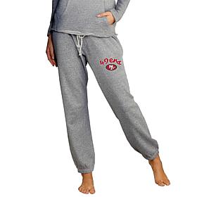 Officially Licensed Concepts Sport Ladies' Knit Jogger Pant - 49ers