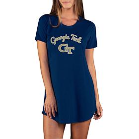 Officially Licensed Concepts Sport Marathon Ladies Nightshirt- GA Tech