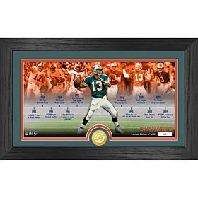Officially Licensed Dan Marino Dolphins Career Timeline Coin Mint