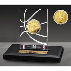 Officially Licensed Houston Rockets 2x Champs Coin Desktop Display
