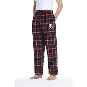 Officially Licensed Men's Plaid Flannel Pant by Concepts Sport-Tigers