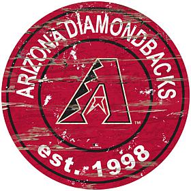 Officially Licensed MLB 24" Established Date Sign - Diamondbacks