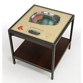 Officially Licensed MLB 25-Layer StadiumViews End Table - Boston