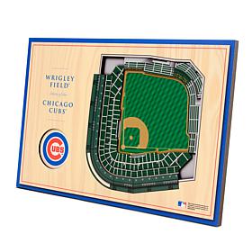 Officially-Licensed MLB 3-D StadiumViews Display - Chicago Cubs