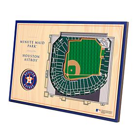 Officially-Licensed MLB 3-D StadiumViews Display - Houston Astros
