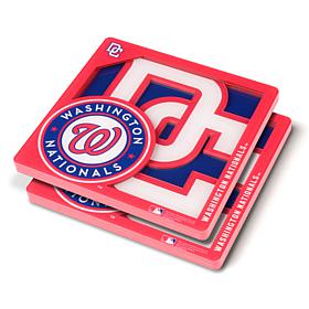 Officially Licensed MLB 3D Logo Series Coaster - Washington Nationals