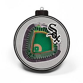 Officially Licensed MLB 3D StadiumView Ornament 2-Pack - White Sox