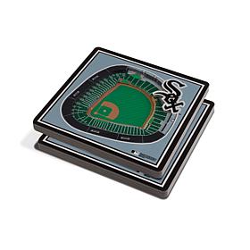 Officially Licensed MLB 3D StadiumViews Coaster Set- Chicago White Sox