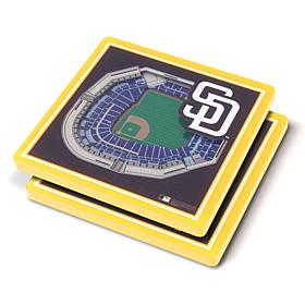 Officially Licensed MLB 3D StadiumViews Coaster Set - San Diego Padres