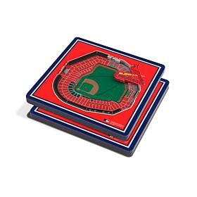 Officially Licensed MLB 3D StadiumViews Coasters - St. Louis Cardinals