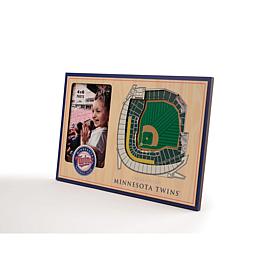 Officially Licensed MLB 3D StadiumViews Frame - Minnesota Twins