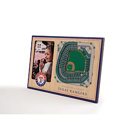 Officially Licensed MLB 3D StadiumViews Frame - Texas Rangers