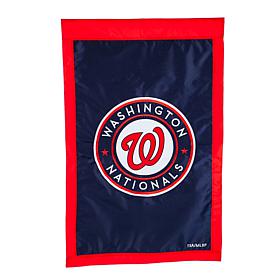 Officially Licensed MLB Applique House Flag - Washington Nationals