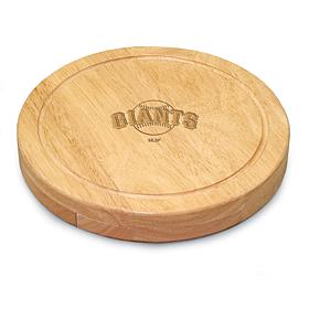 Officially Licensed MLB Cheese Cutting Board & Tools Set - Giants