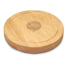 Officially Licensed MLB Cheese Cutting Board & Tools Set - Mets