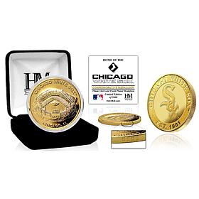 Officially Licensed MLB Chicago White Sox Stadium Gold Mint Coin