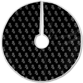 Officially Licensed MLB Christmas Tree Skirt - Chicago White Sox