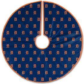Officially Licensed MLB Christmas Tree Skirt - Detroit Tigers 