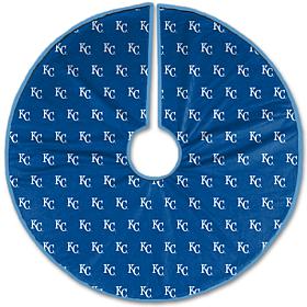 Officially Licensed MLB Christmas Tree Skirt - Kansas City Royals