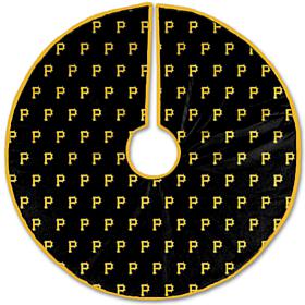 Officially Licensed MLB Christmas Tree Skirt - Pittsburgh Pirates 