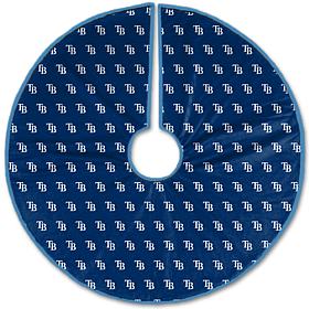 Officially Licensed MLB Christmas Tree Skirt - Tampa Bay Rays