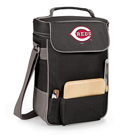 Officially Licensed MLB Cincinnati Reds Wine & Cheese Tote
